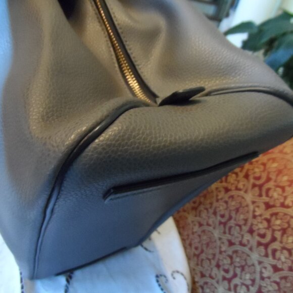 New Mark Jacobs Gray Pebbled Leather Shoulder Bag - Picture 11 of 16